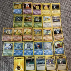 Base Set 2 - Pokemon TCG Vintage 1999 Lot - Rare, Uncommon, Common - 27 Cards - Image 2