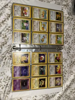 Pokemon Card Collection Binder Multiple Cards From 1995 - 2005 - Image 1