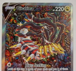 Giratina V Alt Art #186/196 Lost Origin SWSH Holo English Pokemon Card NM - Image 2