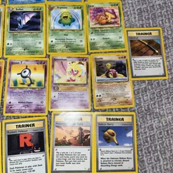 Vintage Pokemon TCG 21 Card Lot - Neo Revelation Common Uncommon Rare - Image 5