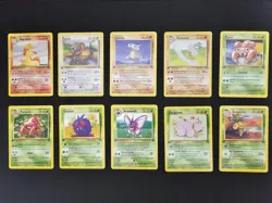 Pokemon 25 Card Lot Jungle & Fossil 1999 WOTC 1st Edition NM/LP - Image 3