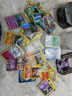 Mixed Pokemon Cards Cards In Tin Box lot - Image 3