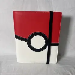 2018 Ultra Pro Pokeball Premium Pokemon Card Binder Leatherette 20 Pages - Image 1