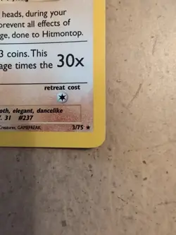 Pokemon TCG Hitmontop Holo Rare Card Neo Discovery 3/75 NM Condition - Image 4