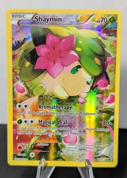 Shaymin XY Promos #XY115 LP Pokemon Card TCG - Image 1