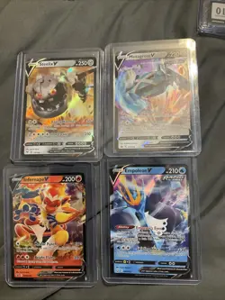 Pokemon TCG Mixed Lot V Card Holos - Image 1