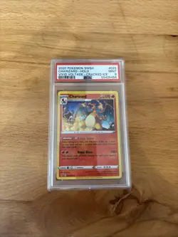 PSA 9 Charizard Vivid Voltage Holo 025/185 Pokemon Card - Image 1
