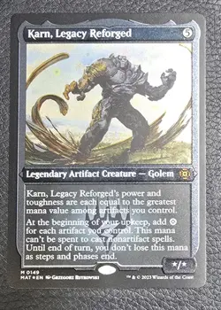 Karn, Legacy Reforged (Foil Etched) March of the Machine: The Aftermath MTG Card - Image 1