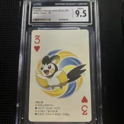 Emolga pokemon Black Kyurem Poker Card Very Rare Japanese F/S - Image 1
