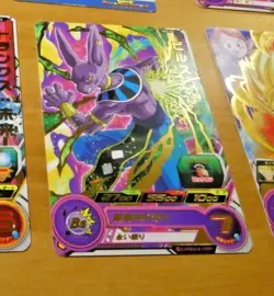 DRAGON BALL Z GT DBZ DBS HEROES CARD PRISM CARTE SH1 34 RARE JAPAN MINT - Image 1