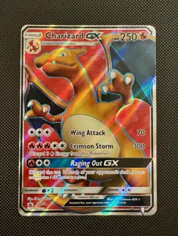 Pokemon Charizard GX SM60 Full Art Ultra Rare Holo Promo Card - Image 1