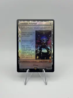 MTG - Summon: Bahamut - Mythic Regular #1 - Final Fantasy NM - Image 1