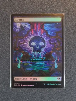 MTG Dominaria United - 10 x Swamp- Full Art Foil - DMU - Near Mint+ Condition - Image 1