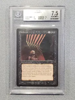 Oubliette Light Variation BGS 7.5 EX NM 1993 Magic The Gathering Arabian Nights - Image 1