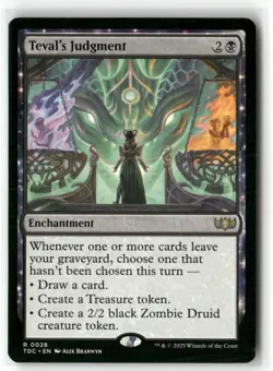 Teval's Judgment Commander: Tarkir: Dragonstorm Regular - Image 1