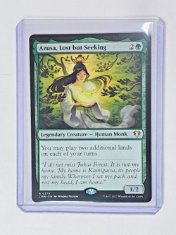 MTG NMT Azusa, Lost but Seeking Commander Masters Regular R 0274 - Image 1