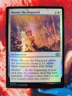 Muster the Departed Foil Modern Horizons 3 Magic Gathering MTG MH3 - Image 1