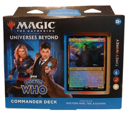 MTG Universes Beyond: Doctor Who Timey Wimey Commander Deck 195166228815 - Image 1