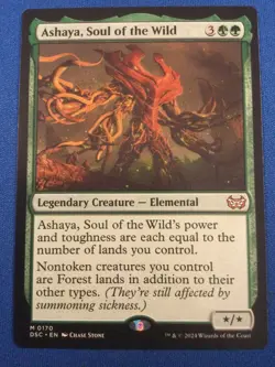 Ashaya, Soul of the Wild Duskmourn Commander - NM - Image 1