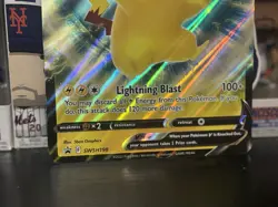 Pokemon TCG Black Star Promo - Pikachu V SWSH198 - Jumbo Holo Card - Image 4