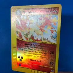RAPIDASH 26/165 - REVERSE HOLO RARE - EXPEDITION - POKEMON CARD - LP - VTG - Image 2