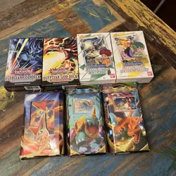 Sealed TCG Starter Deck Lot X7 Pokemon, Digimon & Yu-gi-oh - Image 1