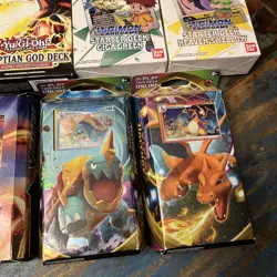 Sealed TCG Starter Deck Lot X7 Pokemon, Digimon & Yu-gi-oh - Image 4