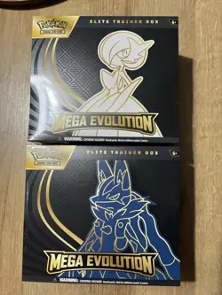 2x Pokemon TCG: Mega Evolutions Elite Trainer Box (ETB) - SEALED - Image 1