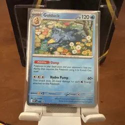 2025 Pokemon TCG Mega Evolution Golduck Promo (3) Three Booster Pack Please Read - Image 2