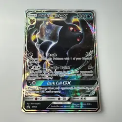 Umbreon GX - SM36 - Ultra Black Star Promo Holo - Pokemon TCG HP (DMG) - Image 1
