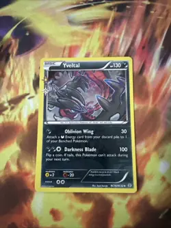 Pokemon TCG Pokemon Yveltal Yveltal Uncommon Holo Radiant Collection - Image 1