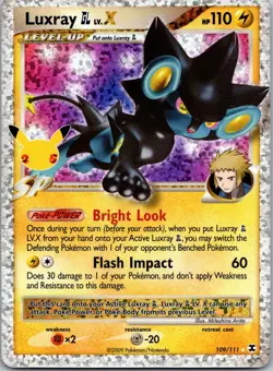 Luxray GL LV. X - Celebrations - 109/111 - Pokemon TCG - NM - Image 1