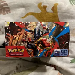 Pokemon Mega Evolution Empty Booster Box NO Packs Free Shipping Lucario - Image 2