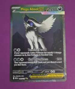 Pokemon TCG Mega Absol Ex 180/132 Special Illustration Rare Mega Evolution NM - Image 1