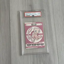 2018 Pokemon Japanese Mew My 151 Campaign Stickers PSA 6 - Image 1