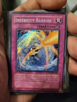 YUGIOH INFERNITY BARRIER TSHD-EN089 SECRET MP - Image 1