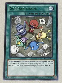 Solidarity (Green) (PORTUGUESE) Duelist League Promo DL15-EN016 PT016 Yugioh - Image 1