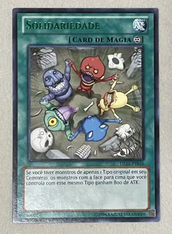 Solidarity (Green) (PORTUGUESE) Duelist League Promo DL15-EN016 PT016 Yugioh - Image 2
