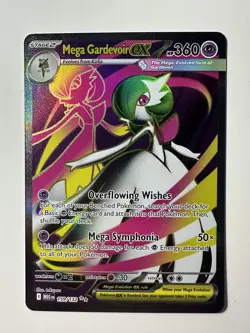 Mega Gardevoir EX 159/132 Mega Evolutions Full Art Ultra Rare Pokemon Card - Image 1