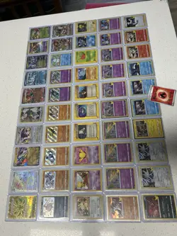 Huge Pokemon Collection 50 Cards - Shiny, Celebrations, etc with top-loaders - Image 1
