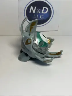 Bakugan Haos Tentaclear 280G Gray Battle Brawlers Rare Green Eyes W/Card RARE - Image 4
