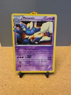 Meowstic RC15/RC32 Generations Reverse Holo Pokemon Card LP+ - Image 1