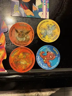 Lot Of Topps Pokemon Cards And Flippo Chips - Image 2
