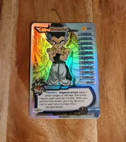 DBZ Dragon Ball Z Card FOIL Gotenks 154 CCG Unlimited Buu Saga HP Hi-tech RARE - Image 1