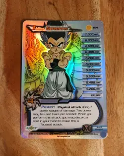 DBZ Dragon Ball Z Card FOIL Gotenks 154 CCG Unlimited Buu Saga HP Hi-tech RARE - Image 3