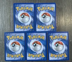 Pokemon TCG 5 Card Lot Mid Era (2008-2010) Uncommon And Rare LP - Image 2