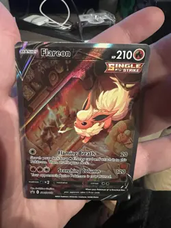 Flareon V SWSH179 SWSH: Sword & Shield Promo Cards Holo - Image 1