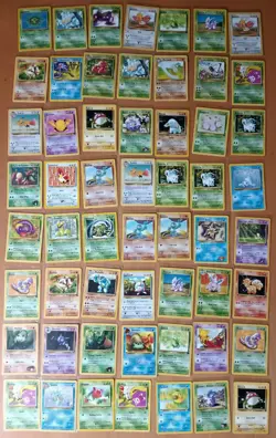 400 Card Nonholo Vintage WOTC Pokemon Bulk Lot LP-MP - Image 4
