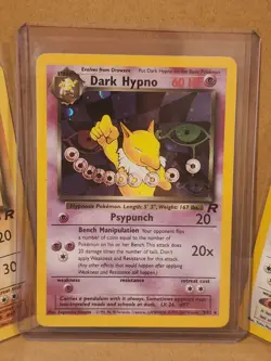 Pokemon Card Lot Holo Dark Hypno, 1st Edition Dark Machoke and MORE. All LP/NM - Image 2