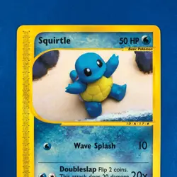 Squirtle 131/165 Expedition Base Set Regular Non Holo Pokemon Card LP - Image 2